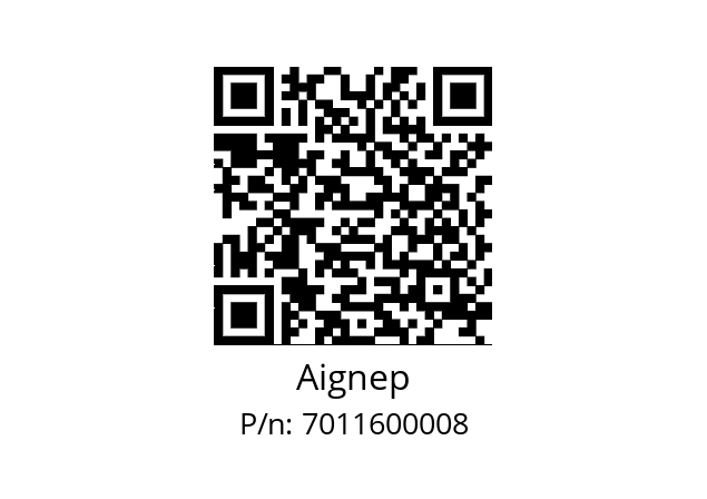   Aignep 7011600008