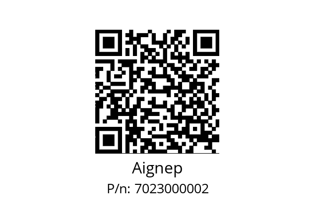   Aignep 7023000002