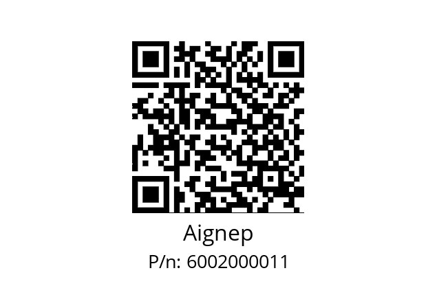   Aignep 6002000011