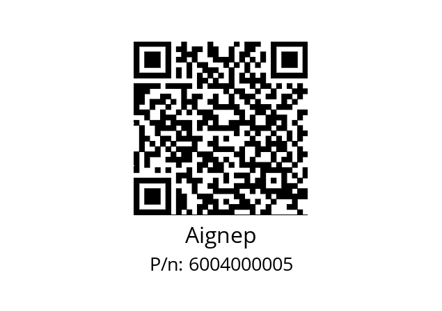   Aignep 6004000005