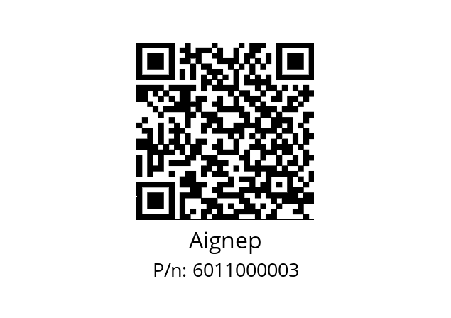   Aignep 6011000003