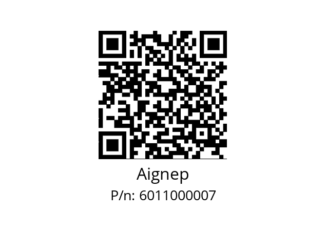   Aignep 6011000007