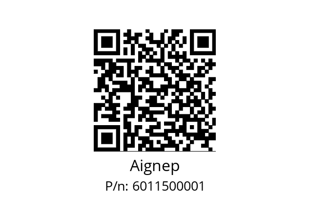   Aignep 6011500001