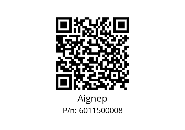   Aignep 6011500008