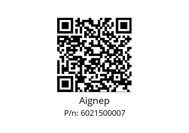   Aignep 6021500007