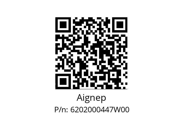   Aignep 6202000447W00