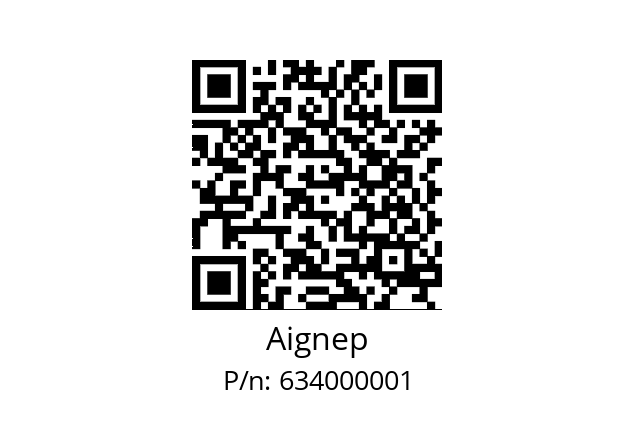   Aignep 634000001