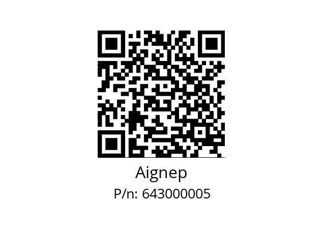   Aignep 643000005