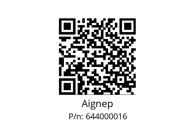   Aignep 644000016