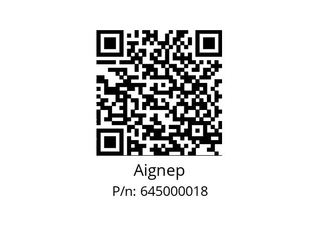   Aignep 645000018