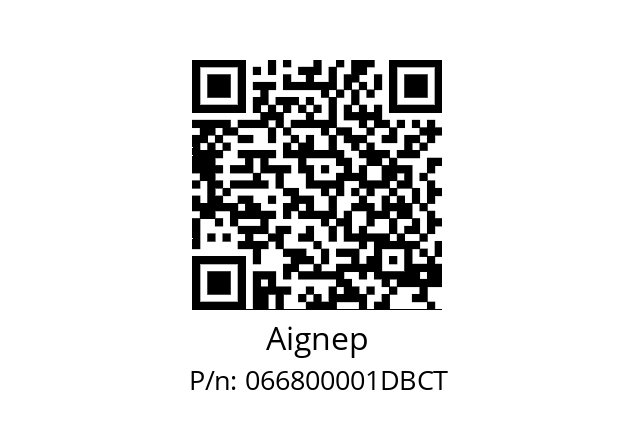   Aignep 066800001DBCT