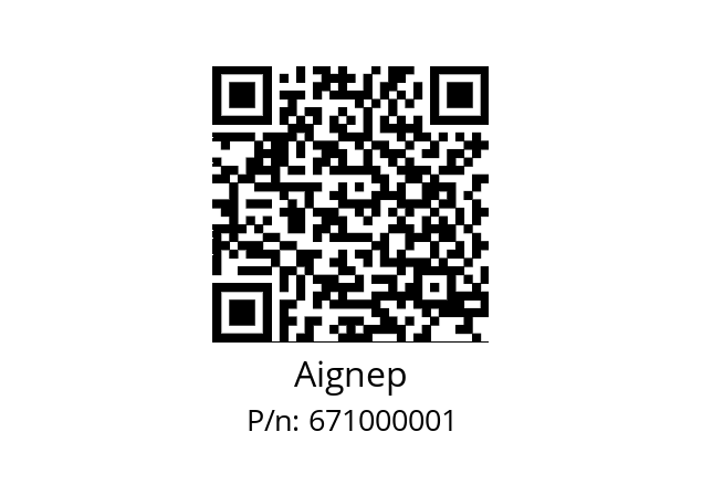   Aignep 671000001