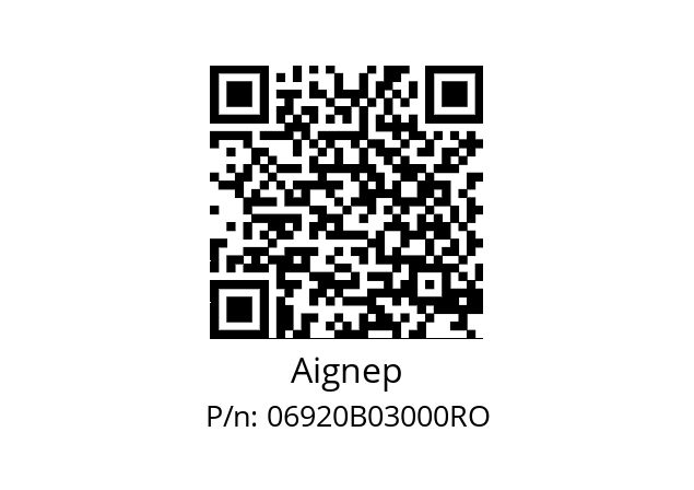   Aignep 06920B03000RO