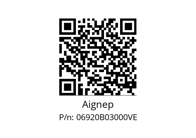   Aignep 06920B03000VE