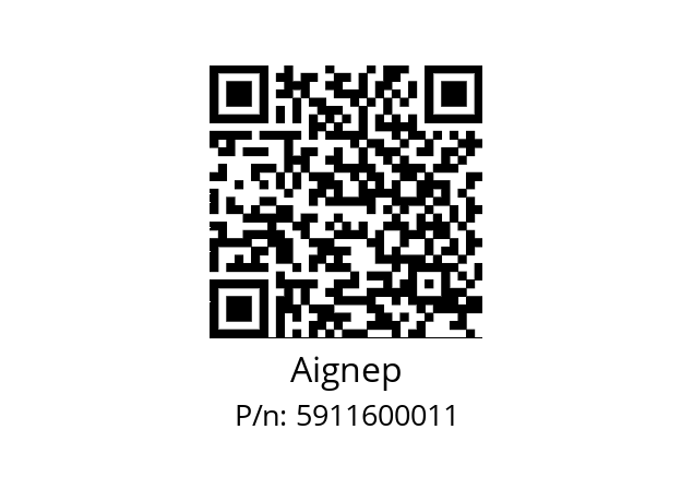   Aignep 5911600011