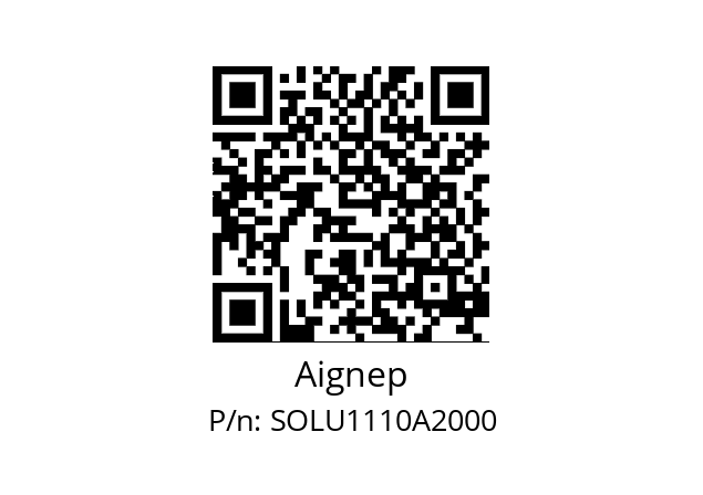   Aignep SOLU1110A2000