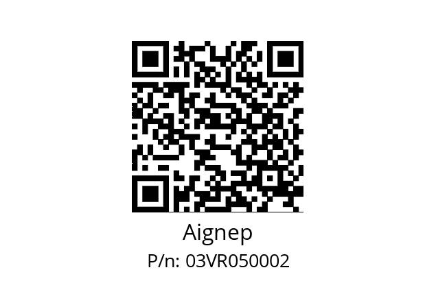   Aignep 03VR050002