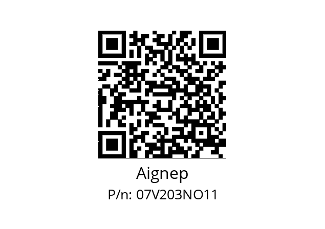   Aignep 07V203NO11