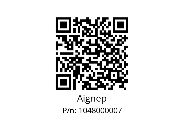   Aignep 1048000007