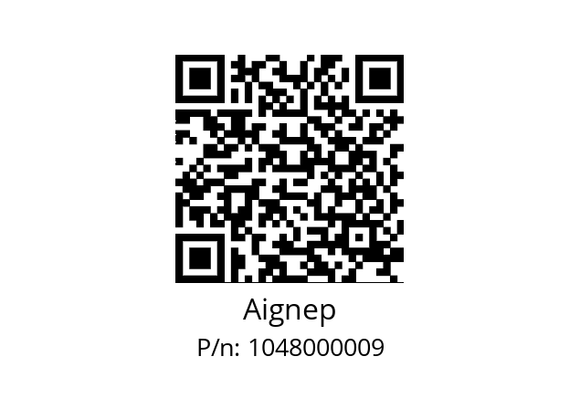   Aignep 1048000009