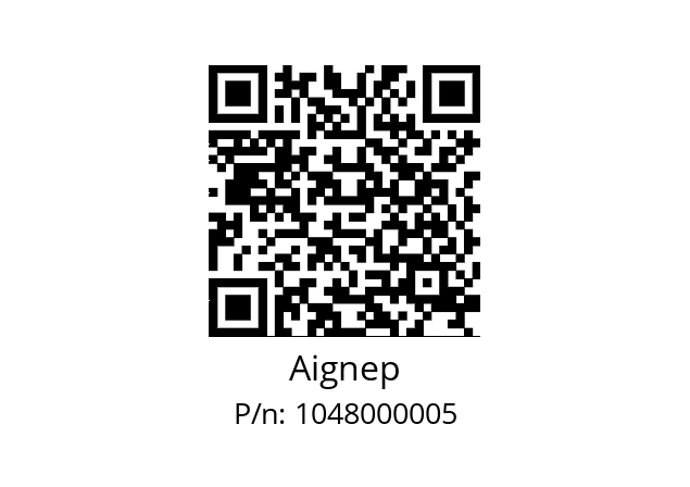   Aignep 1048000005