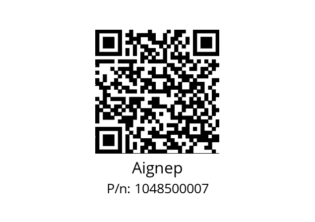   Aignep 1048500007