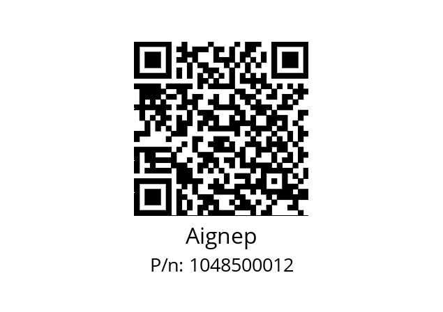   Aignep 1048500012