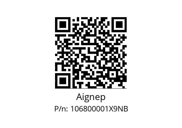   Aignep 106800001X9NB