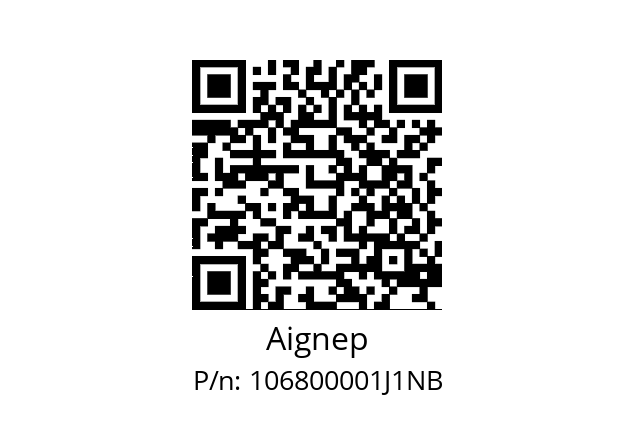   Aignep 106800001J1NB