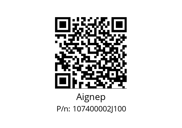   Aignep 107400002J100