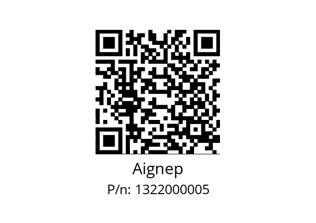   Aignep 1322000005