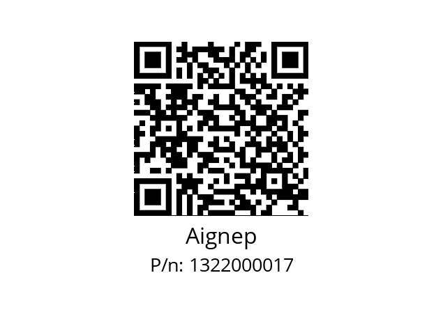   Aignep 1322000017