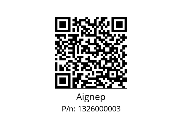   Aignep 1326000003