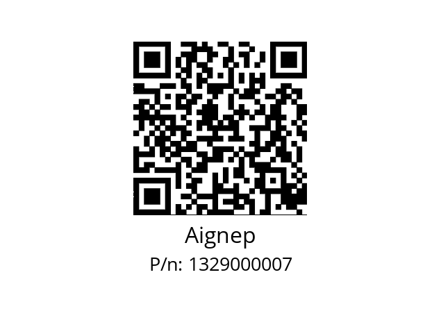   Aignep 1329000007