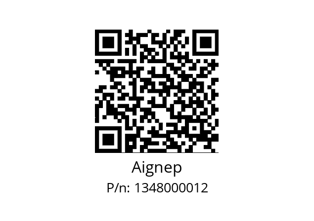   Aignep 1348000012