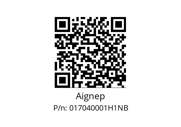   Aignep 017040001H1NB