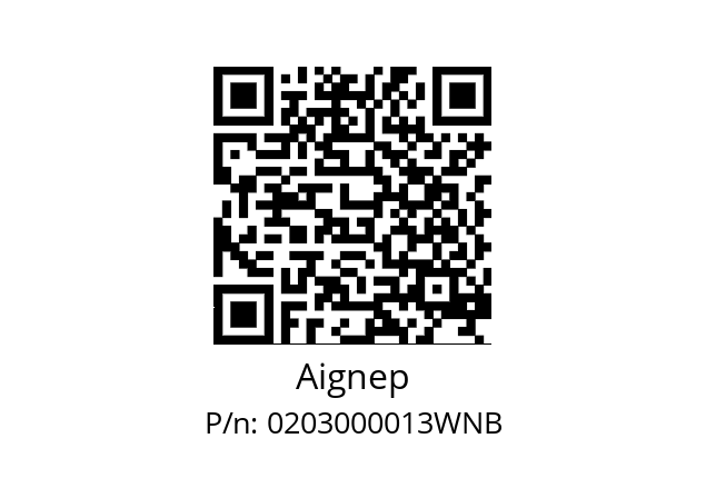   Aignep 0203000013WNB