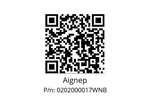   Aignep 0202000017WNB