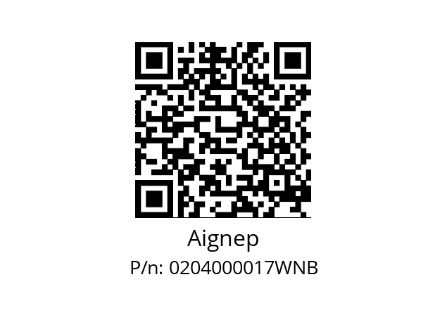   Aignep 0204000017WNB