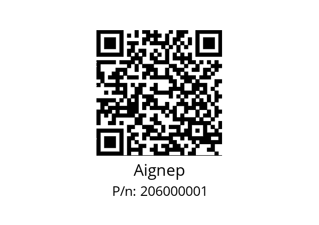   Aignep 206000001