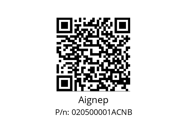   Aignep 020500001ACNB