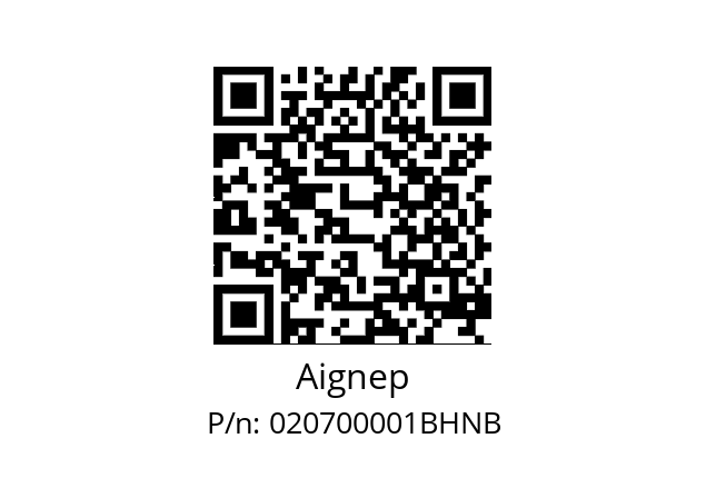   Aignep 020700001BHNB