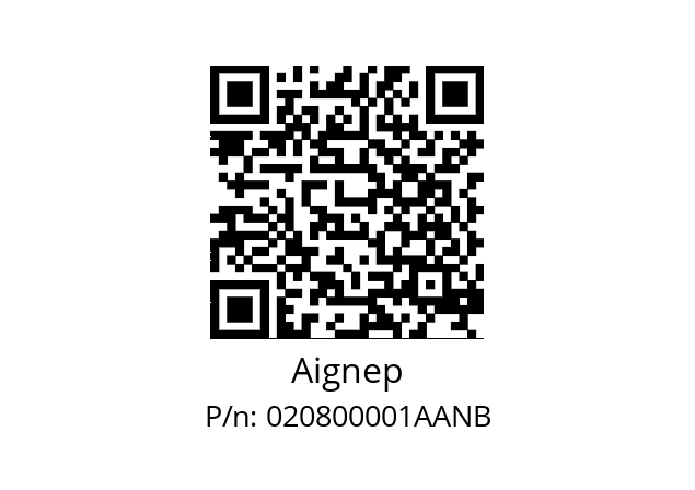   Aignep 020800001AANB