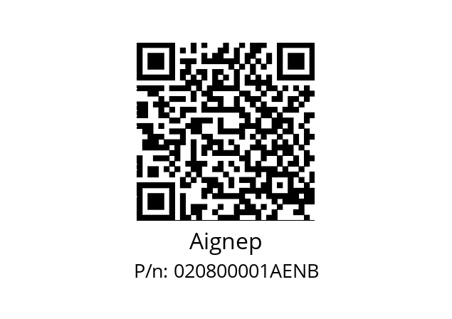   Aignep 020800001AENB