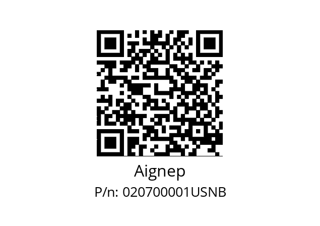   Aignep 020700001USNB