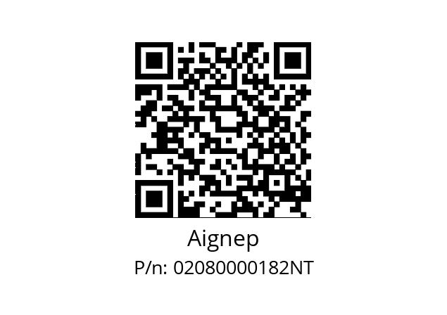   Aignep 02080000182NT