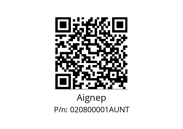   Aignep 020800001AUNT