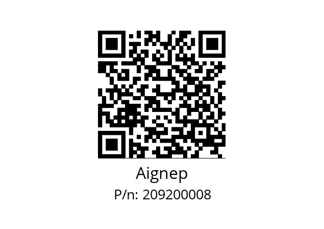   Aignep 209200008