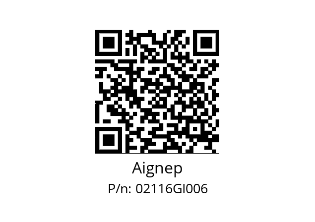   Aignep 02116GI006