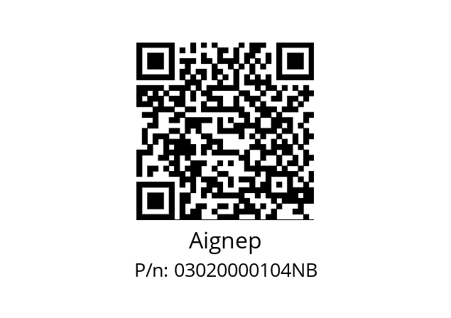   Aignep 03020000104NB